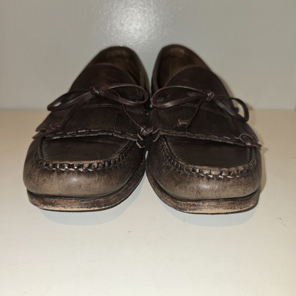 Allen Edmonds Alameda Brown Dress Loafer Calf 10 D Discontinued 44266 Slip-On